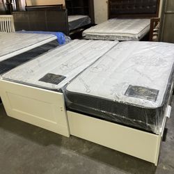 Trundle Twin Bed Frame $380