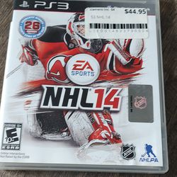 PS3: Electronic Arts NHL 14 