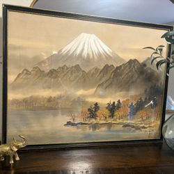 Vintage Water Color  Art