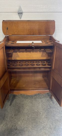 Vintage Liquor Cabinet 