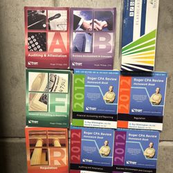 CPA book Set With Flash Cards ($300)