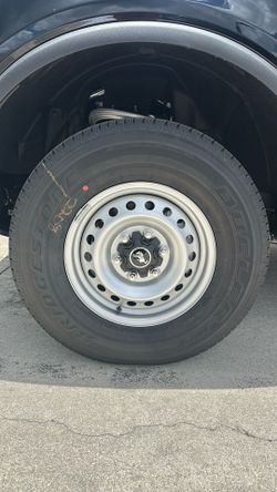 Bronco rims and tires set of 5 Brand new