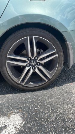 Honda Rims With New Tires