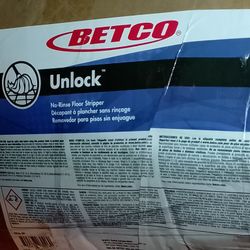 Betco Unlock No Rinse Floor Stripper