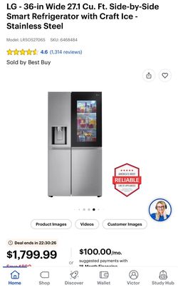 Lg smart fridge