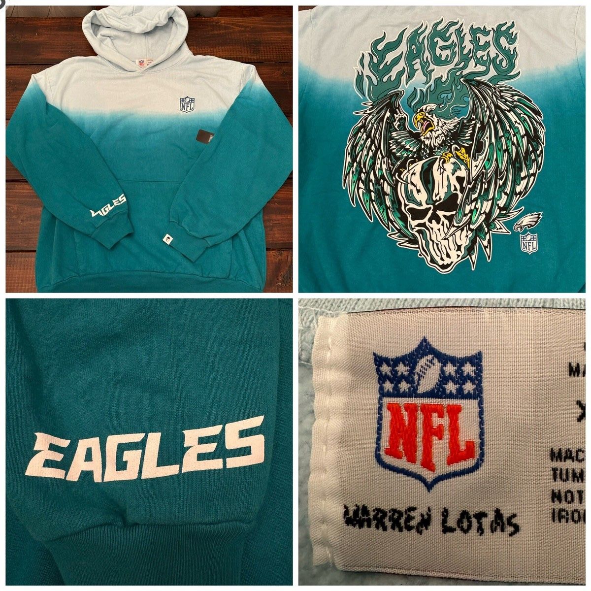Warren Lotas x Philadelphia Eagles Hoodie