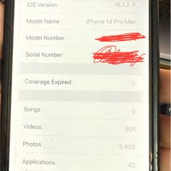 iPhone 14 Pro Max 256 GB Unlocked 