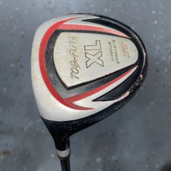 Top Flite XL 3W Golf Club Titanium Composite 45” Left Handed With Cover