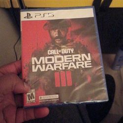 Modern Warefare 3 Brand New PS5 Never Open Still I Plastic 