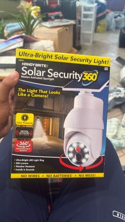 Solar Sceurity 360 motion detector light