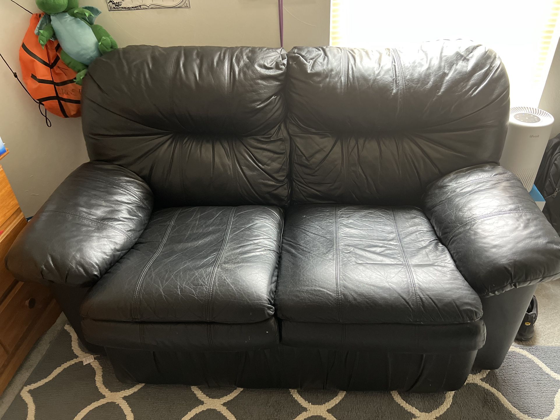 Black couch