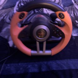PS3 Steering Wheel Missing Pedals 