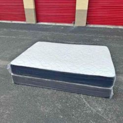 New FULL MATTRESSES REGULAR WITH BOX SPRING SET COLCHONES MATRIMONIALES FULL SIZE MATTRESS BED 