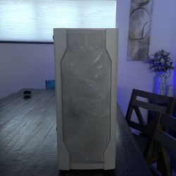 Montech X1 White Mid Tower Pc Case (Case Only)
