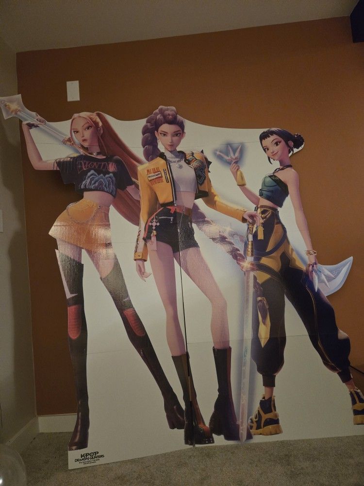 K-Pop Demon Hunters Huntrix Cutout