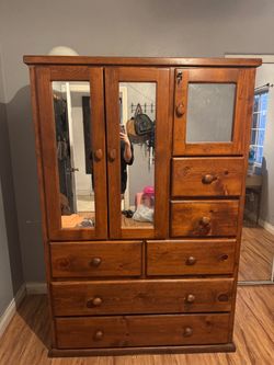 Wooden dresser