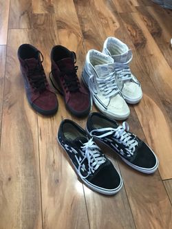Vans Shoe Lot