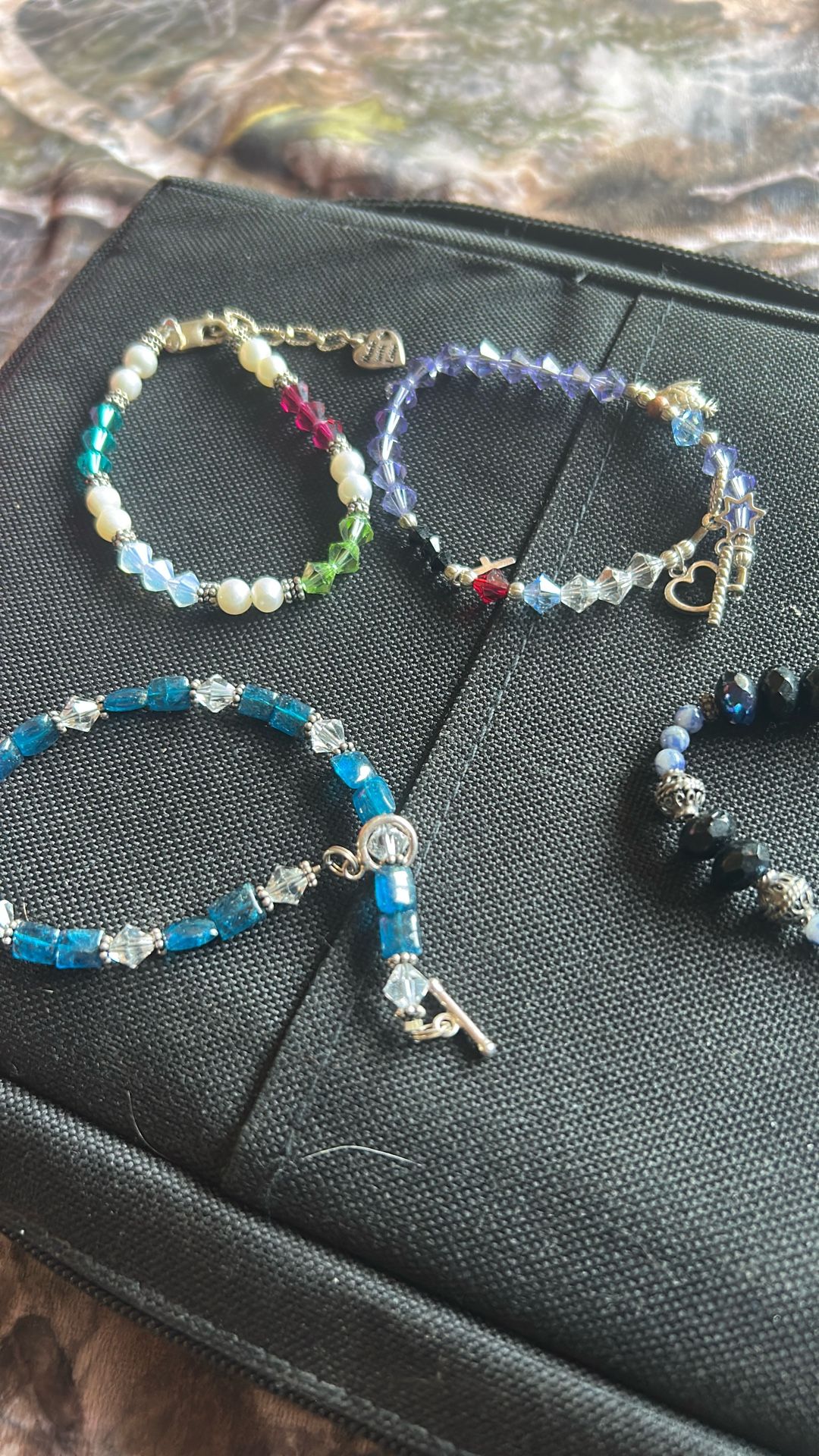 925 Silver Charm Bracelets.$35 Each