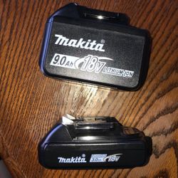 Makita Batteries 3ah 9ah 6ah