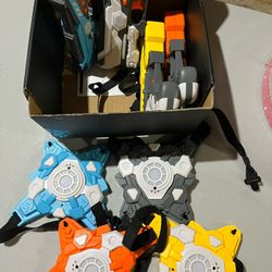 Kids Toy Target Shooting Blasters With Chest Sensors