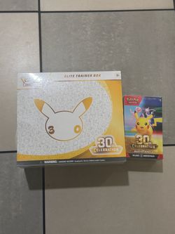 Etb 30th anniversary and booster bundle