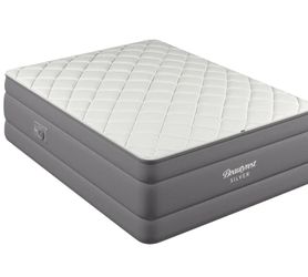 Beautyrest Duet Queen Air Mattress – Two Sleep Zones, Adjustable Firmness and Edge  Queen Size