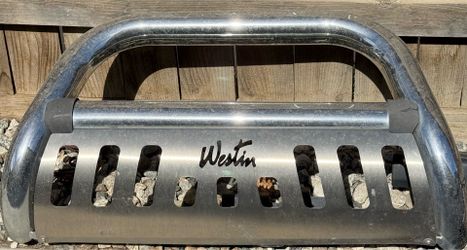 Westin Bull Bar Bumper Gaurd Brush Chevy GMC
