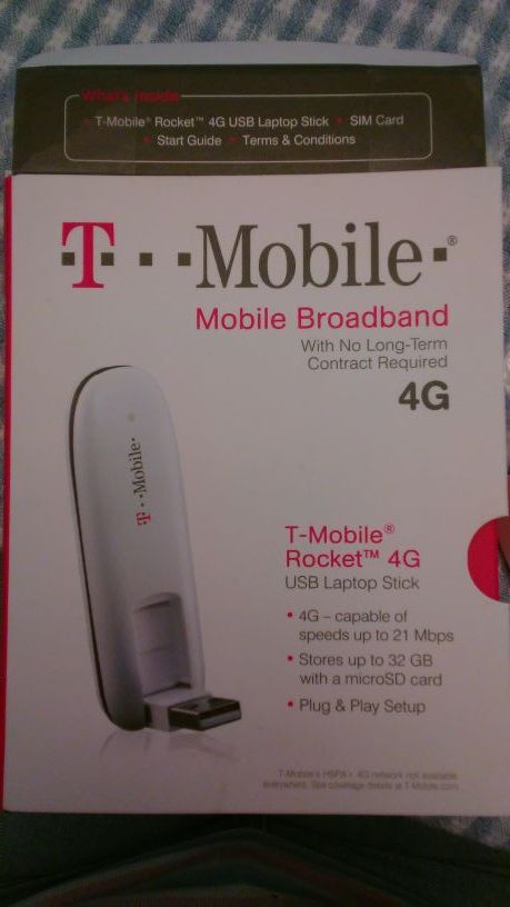 T Mobile Rocket 4G USB Laptop Stick