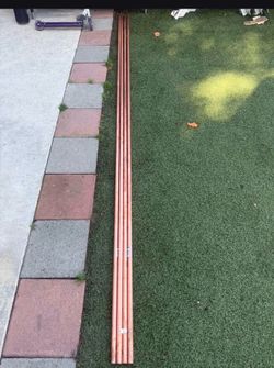 3/4 x 10 ft. Copper Type L Pipe Blue line from Home Depot/pipas de cobre  línea azul