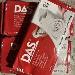 DAS Air Hardening Modeling Clay - 11pcs (1kg/35.2oz each)