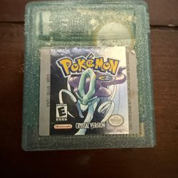 Pokémon Crystal Nintendo Gameboy 