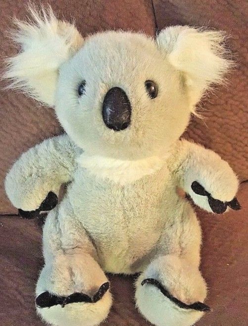 Stuffed Plush Koala Bear "BUILD A BEAR" Standing 11" Tall In Sitting Position