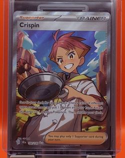 Crispin 164/142 Ultra Rare Stellar Crown Pokemon TCG Card, NM