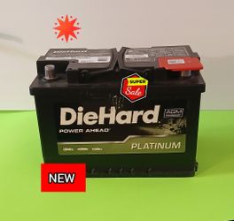 AGM AUTOMOBILE PLATINUM BATTERY NEW