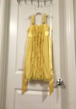 Yellow dress