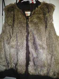 Fur vest L