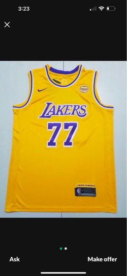 Lakers Luka Doncic jersey new men size