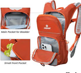 Hydration backpack