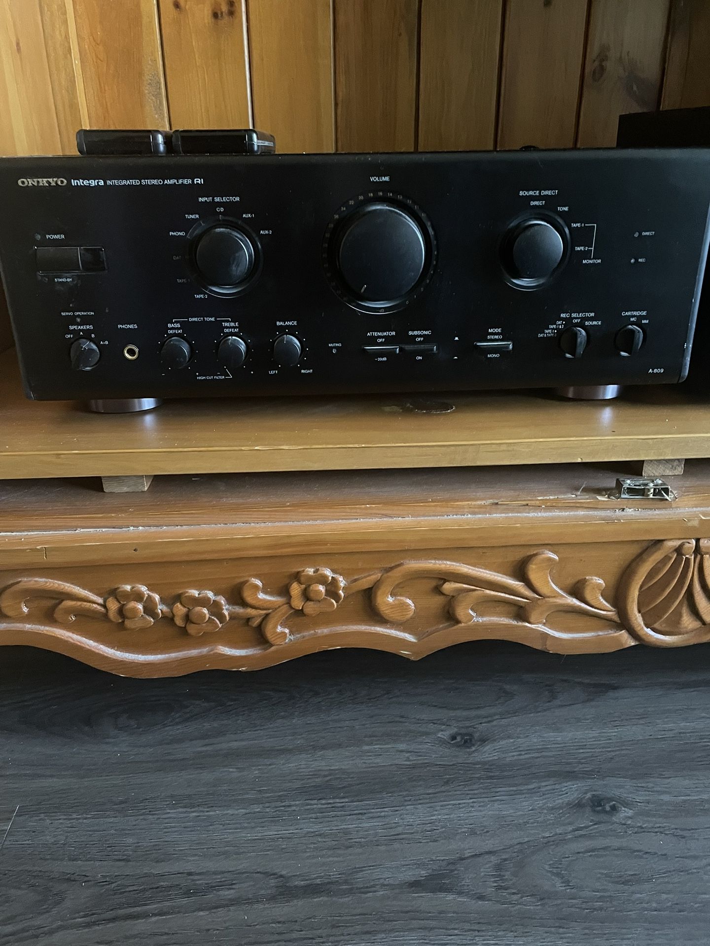 Vintage Onkyo Amplifier 