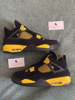 Jordan 4 Yellow Thunder