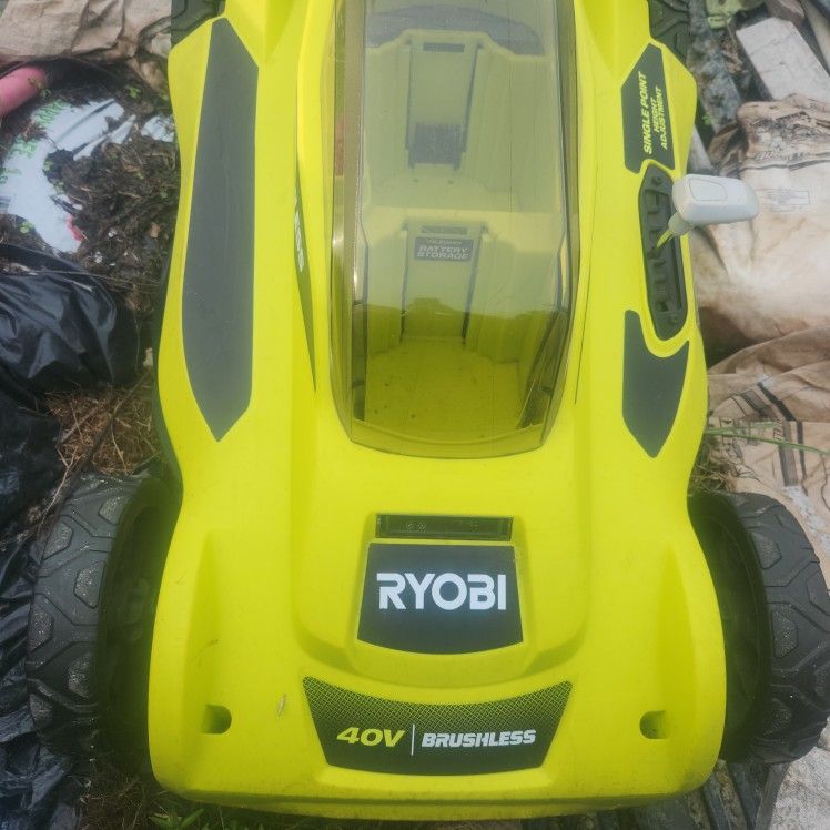 40v Ryobi Lawn Mower