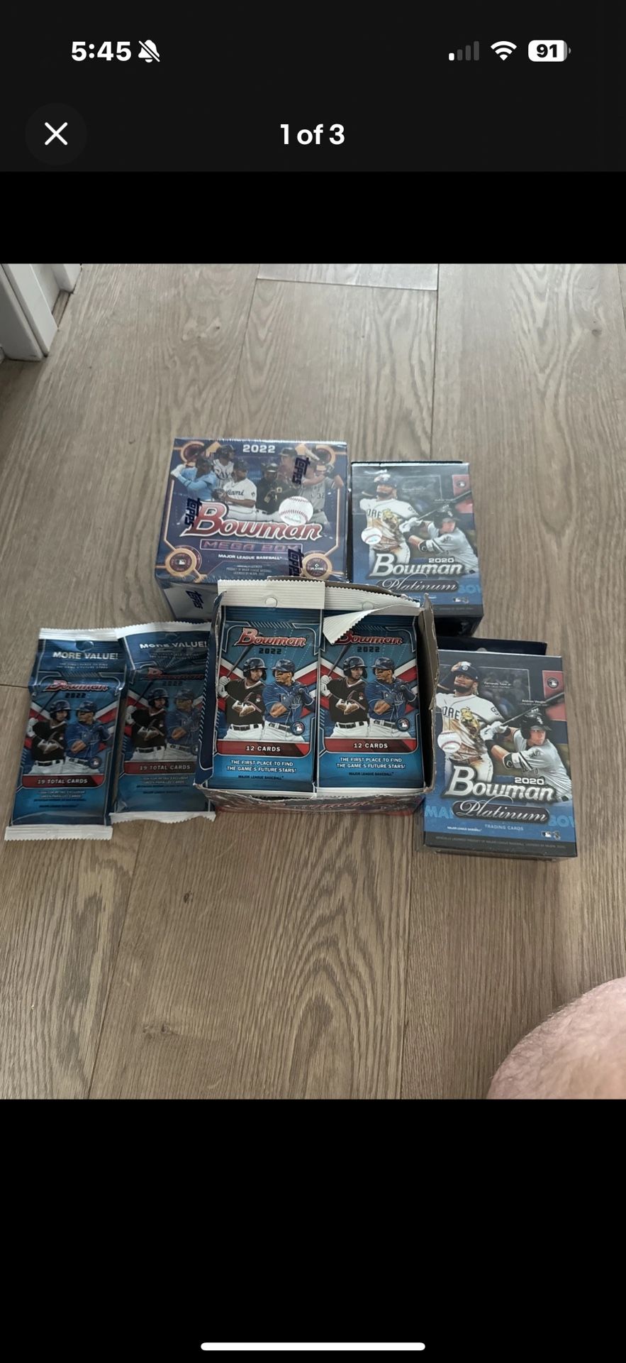 2022 MLB Bowman Lot