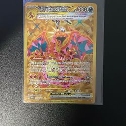 Charizard Ex Hyper Rare Obsidian Flames 