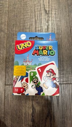 Super Mario Uno Cards