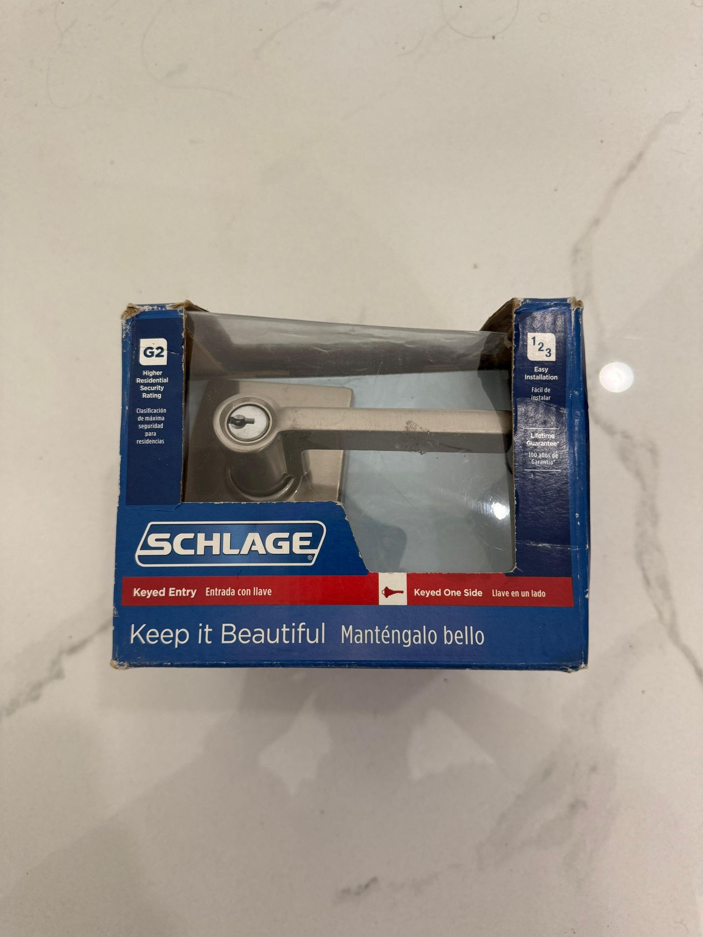 Selling a Schlage Keyed Entry lock or cylinder, designed for single-sided key operation (Keyed One Side) MOVING-SALE!!