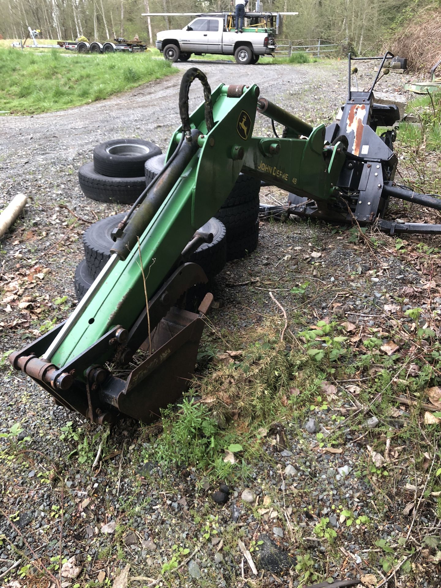 John Deere 48 Backhoe Attachment for Sale in Snohomish, WA OfferUp
