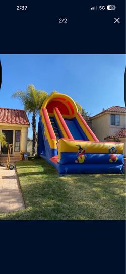 Huge slide jumper