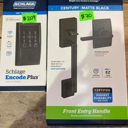 Schlage Front Entry Handleset With Deadbolt