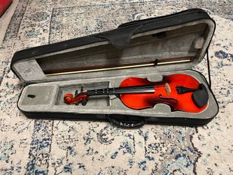 Eastar 4/4 Full-Size Violin w/ Case & Bow – Good Condition