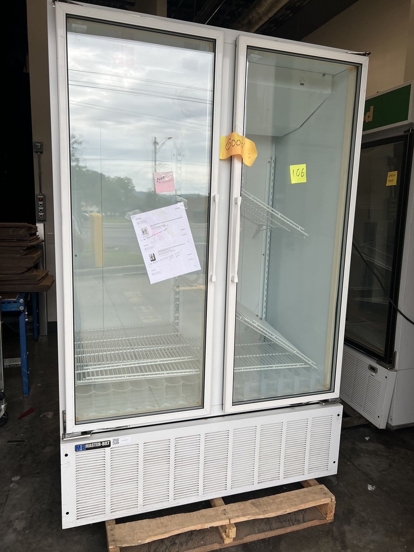 2 Door Drink Cooler